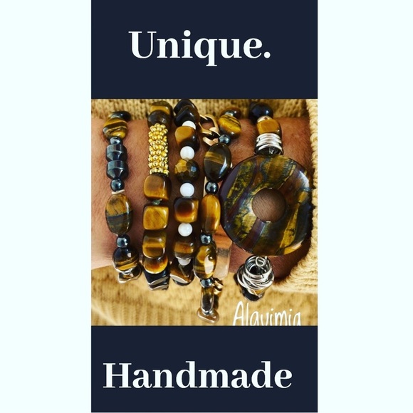 Maxi big Citrine nuggets chunky handmade dangle extra large hoop earrings - Picture 2 of 5